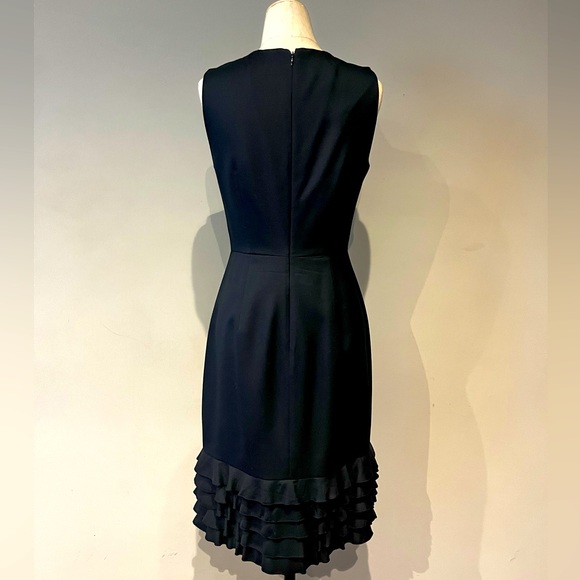 J.Crew Black Ruffle Dress - Picture 6 of 6